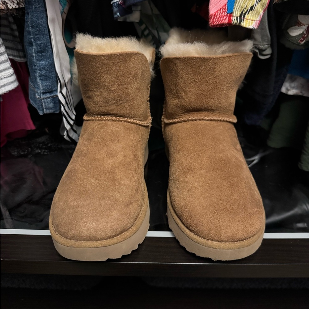 UGG Classic Brown Suede Boots